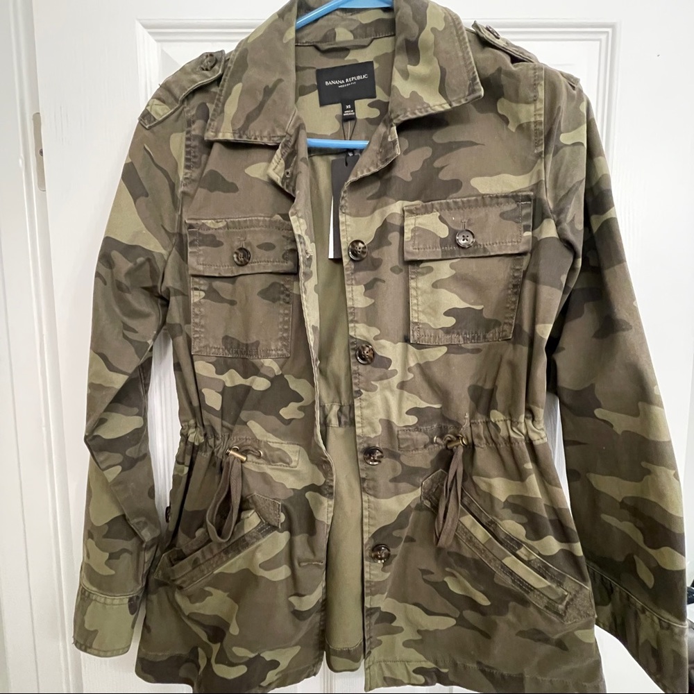 Camo Banana Republic Jacket
